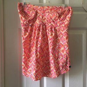 Strapless Roxy top size Small